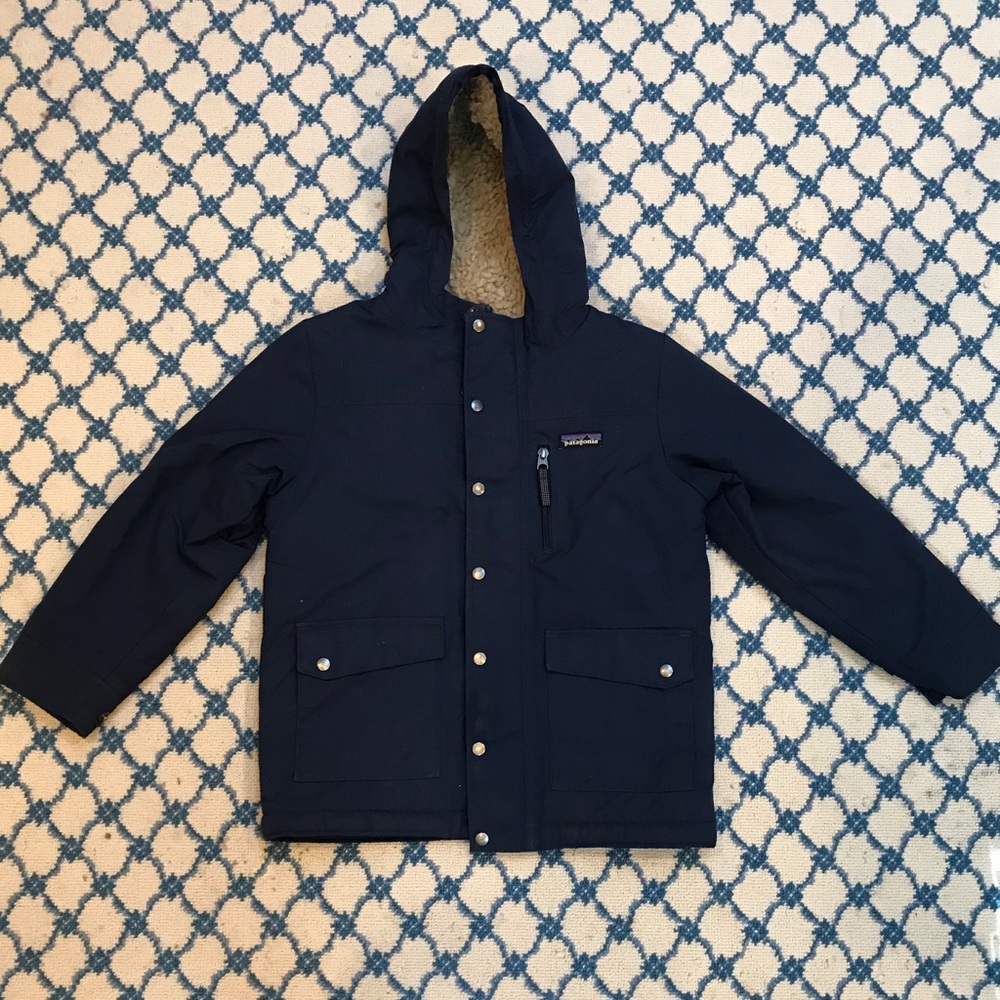 Patagonia Infurno Winter Jacket - navy with fleece